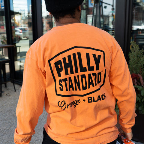 Philly Standard Orange Long-Sleeve Tee