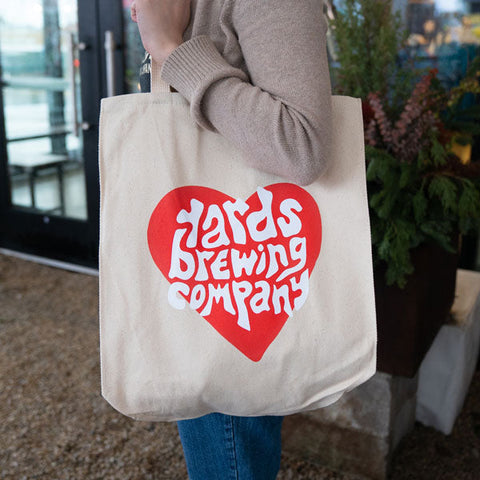 Heart Canvas Tote