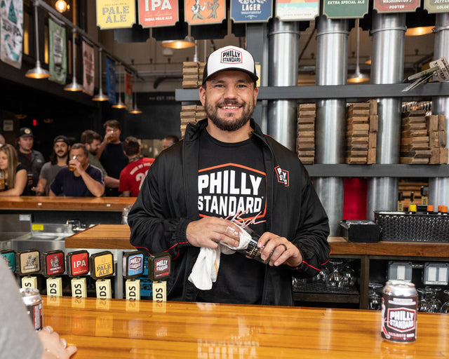 Kyle Schwarber and Yards Brewing Partnership Yards Brewing Co.