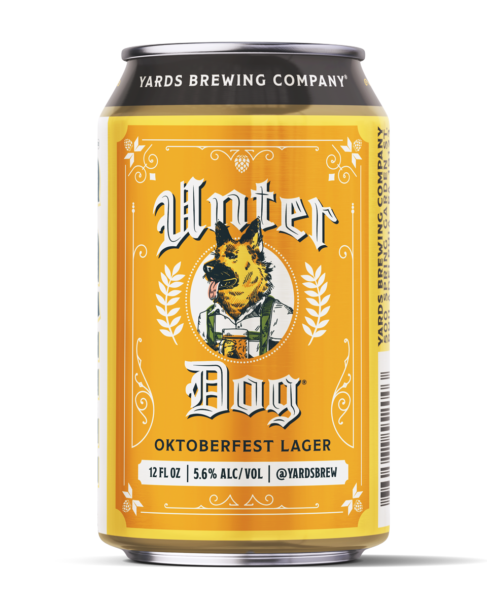 Unter Dog by Yards Brewing Company